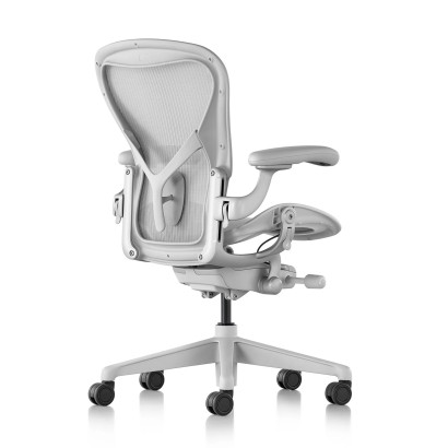 NYSKICK - Herman Miller Aeron - Fixed PostureFit support Medium (B) - Mineral